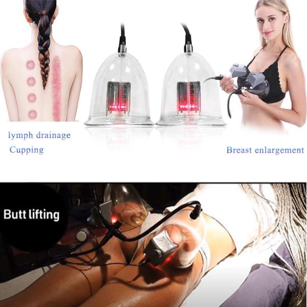Portable Vacuum Therapy Breast Enhancement Machine Buttocks Cupping