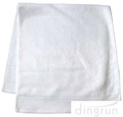 Restaurant Pure White  Home Spa Towel Wear Resisting Different Sizes