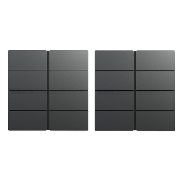 C2E616402 All In One KNX 8 Position Scene Controller Schneide SpaceLogic Matt Black
