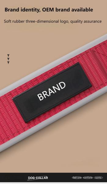 Anti-breakaway dog ​​collar Reflective anti-lost dog collar Adjustable medium and large dog pet collar