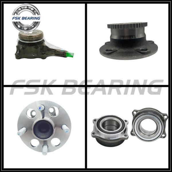 6G91-2C299 BAR-0160A VKBA6524 Rear Wheel Hub Unit with ABS Sensor and ABEC-5 Precision for Ford Maxx