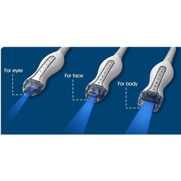 A pele multifuncional que aperta a luz azul da redução das celulites conduziu a máquina do vácuo do Rf