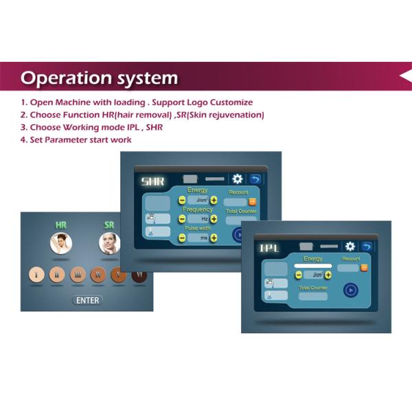 facial rejuvenation control board face epilator dark spot removal portable hair removal depilator ipl