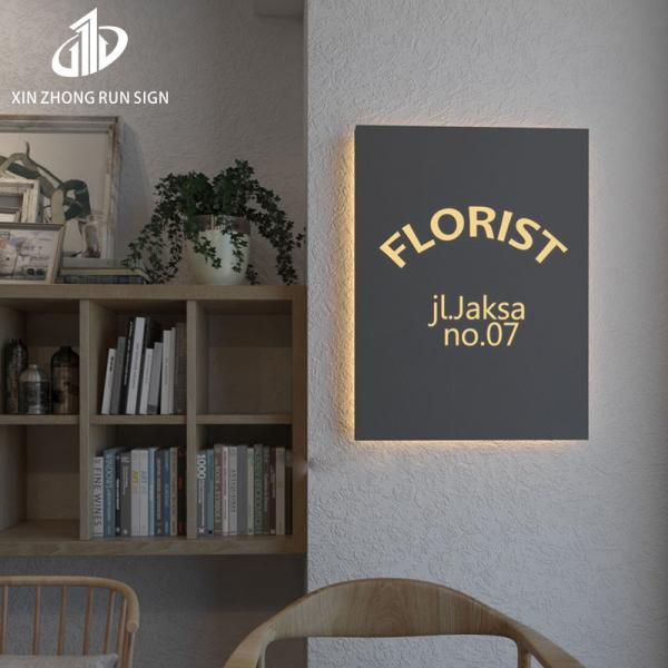 Custom Restaurant Cafe Led Illuminated Sign Led Light Box Signage Projecting Sign