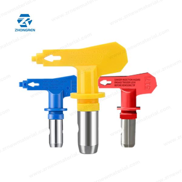 Customizable Airless Spray Gun Nozzle Industrial Building Coating Stainless Steel Sprayer Nozzle For Paint