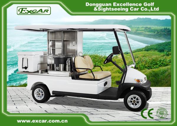 EXCAR 2 Seater Electric Golf Buggy Car Food Utility Cart 1 Year Warranty