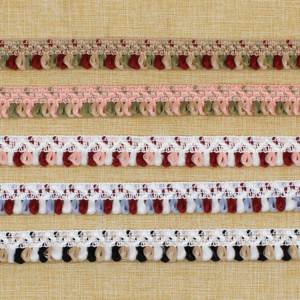 Повторно использованный жемчуг 2.3cm отбортовал отделку края Tassel