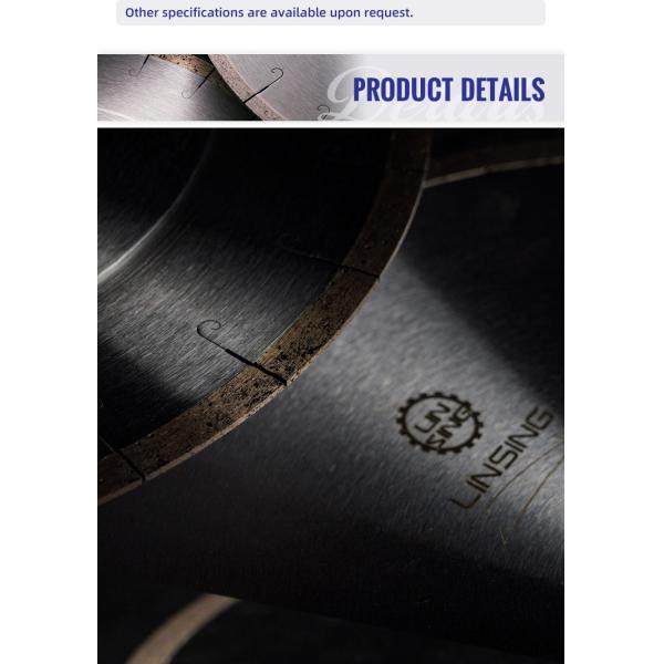 На заказ цвет 14' 16' Тихий J-слот лезвие для Dekton мрамор режущей пилы алмаз