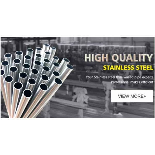 Polishing Hairline Stainless Steel Welded Tube Round SUS304 ASTM 304