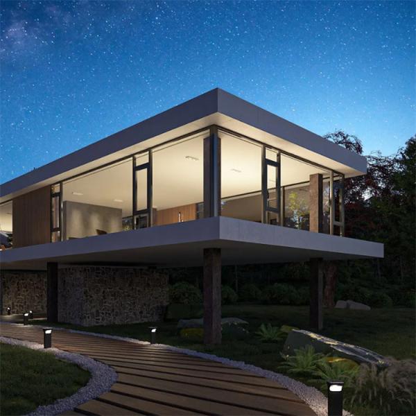 Modern Design Superior Aluminum Casement Glass Windows With SKATE Original Hardware