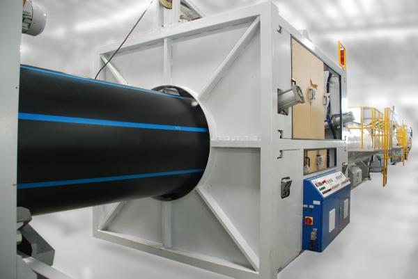 Machine de fabrication automatique de tubes de câbles hydrauliques en PE HDPE en plastique