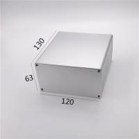 clôture en aluminium sablante d'extrusion de 120*63*130mm Squre avec la fente de carte PCB