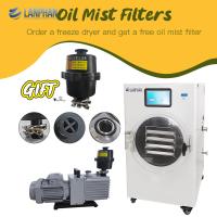 Vacuum Freezer Machine Home Freeze Dryers Drying Food Equipment With Oil Mist Filter