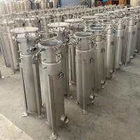 traitement de l'eau boîtier de filtre à eau à osmose inverse en acier inoxydable SS304/316L cartouche boîtier de sac de filtre