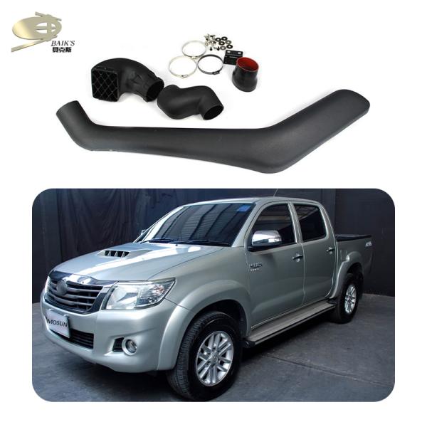 Abs Car Snorkel Exterior Body Kits For Toyota Hilux Vigo 2011-2014 Intake