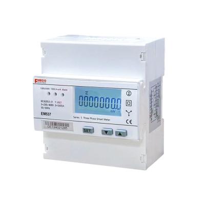 EM537 3*230/400V 5 65 A Three Phase Bi-Directional Electrical Energy Meter -25 to 75