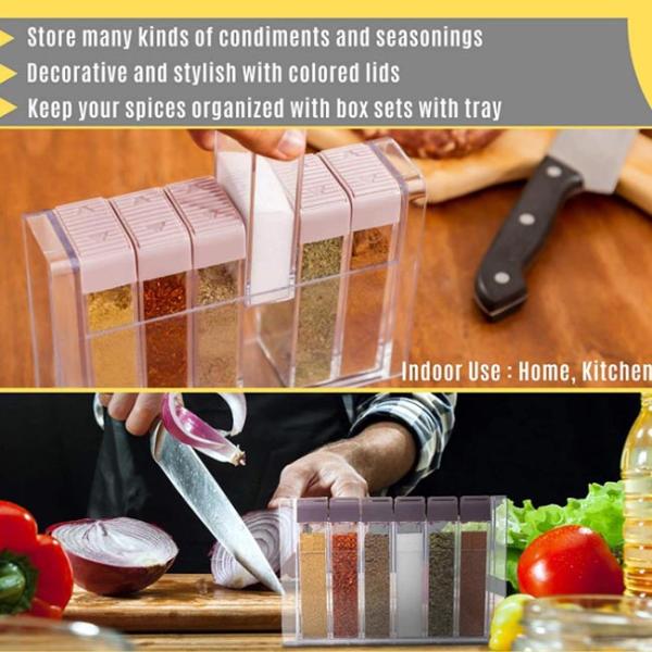 Опарникы шейкеров тар для хранения специи ясности TOPZEA пластиковые для Condiments приправами