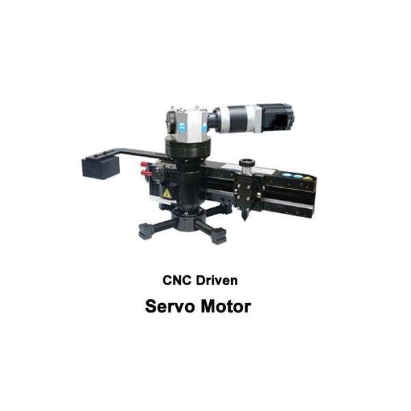 Машина облицовки фланца портативной машинки паза уплотнения 610mm мотора сервопривода