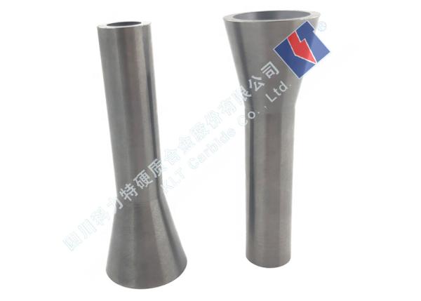 Dry / Wet Sandblasting Nozzle , High Hardness Cemented Carbide Nozzle