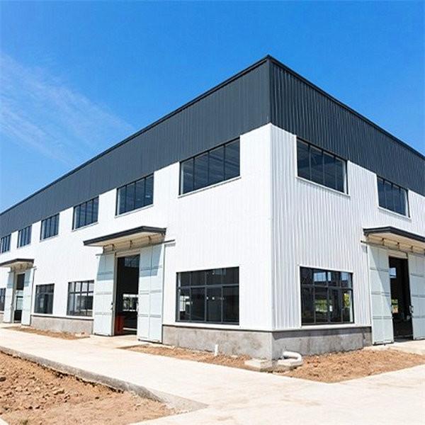 Prefab Light Steel Structure Industrial Construction Steel Farm Shed Warehouse For Storage