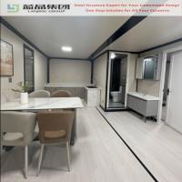 Container préfabriqué élargi Maison de bureau Container Maison maison Villa