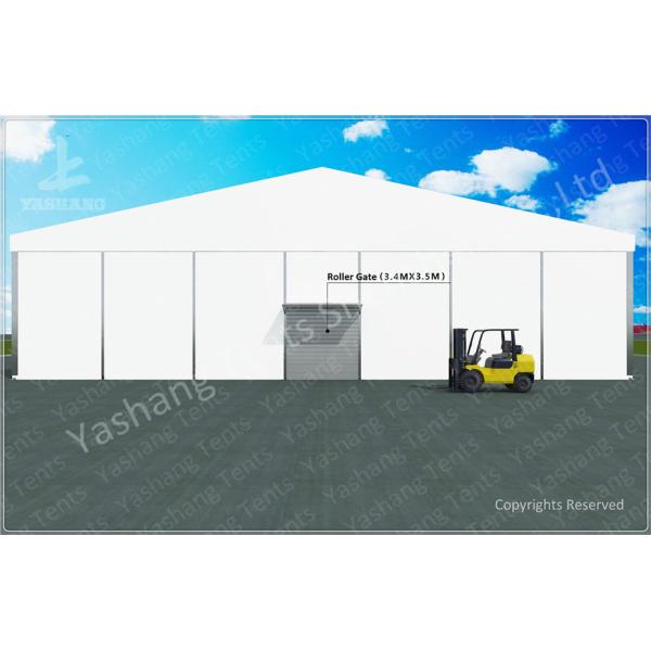 Side By Side Row 6000㎡ Large Industrial Tents High Performance ISO CE Certification
