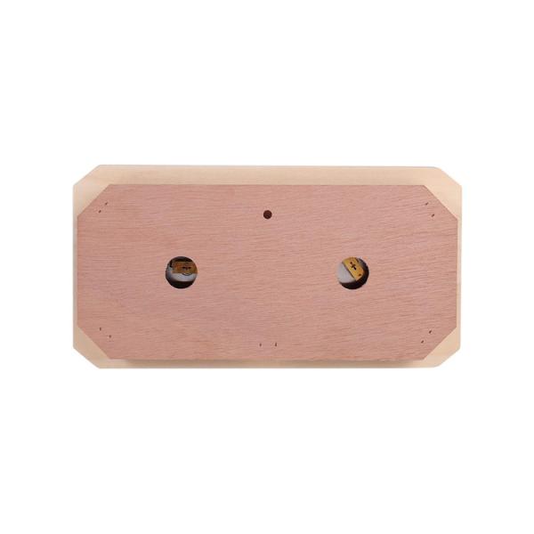 Traditional Wooden Sauna Hygrothermograph Thermometer 2 in 1 Room Sauna Equipment Sauna Measurement Temperature Humidity Indoor Accessories