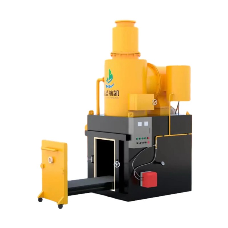 Smoke Free Environmentally Friendly Incinerator for 30kg-1000kg/hour Animal Medical and Pet Cremation