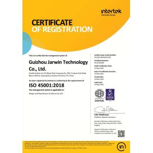 Shenzhen Jiaying Time Technology Co., Ltd. Certifications