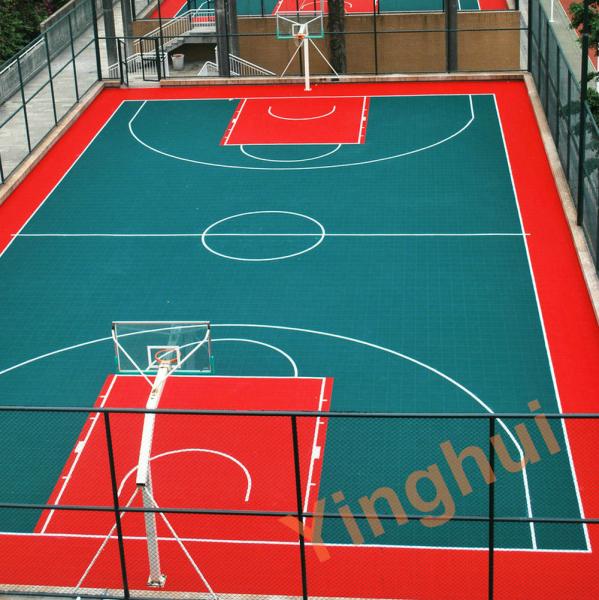 Portable Temporary Outdoor Basketball Court Flooring Outdoor Pickleball Court Flooring Tiles