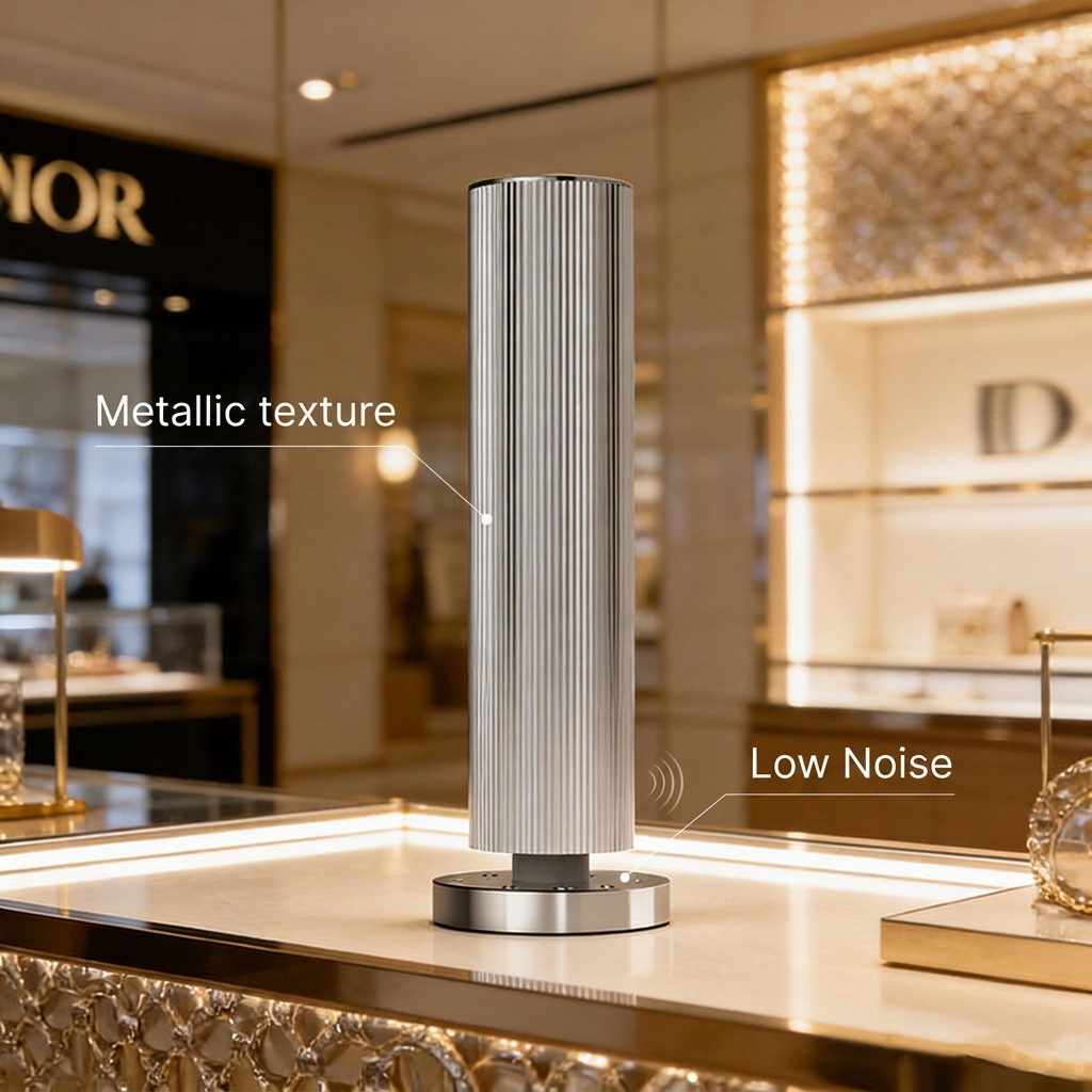 Aluminum Alloy Home Aroma Diffuser 200ml Capacity Bluetooth Scent Diffuser
