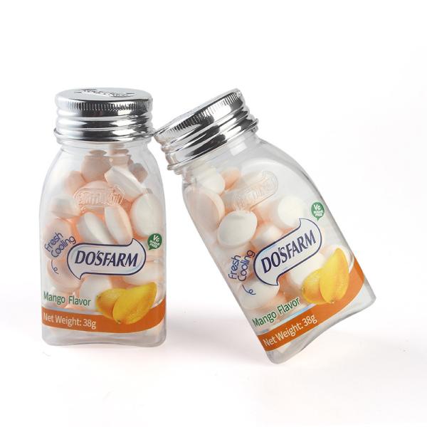 Bonbon dur sain à goût de mangue de HACCP faible en calories pour la partie