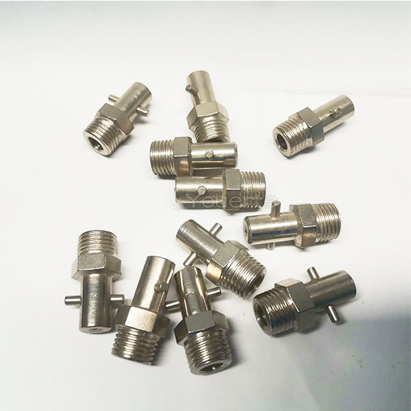 Zinc Plated Grease Gun Nipple Fittings , Metric Pump Grease Nipple Auto Parts