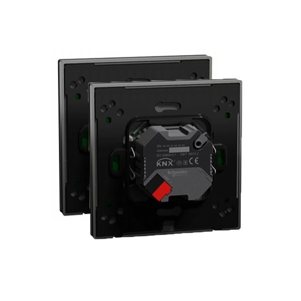 C2E621201_GY_C1 Schneide Cuadro H KNX Thermostat for Hotels & Hospitality