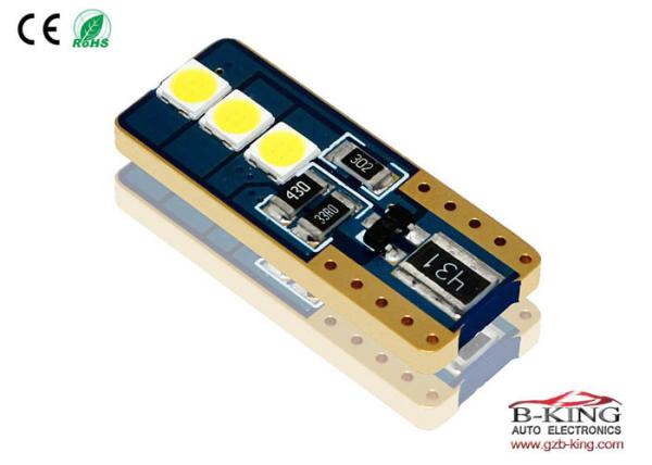 High Quality T10 6SMD 3030 Canbus error free Car LED Bulb Light