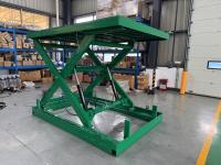 Fixed Hydraulic Adjustable Scissor Lift Table 500kg For Laoding Bay
