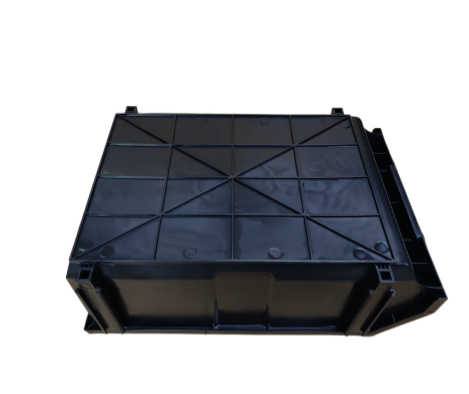 Stackable ESD Parts Box, ESD Plastic Container for Electronic Logistics