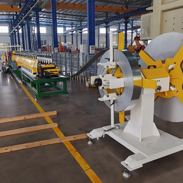 HR Steel Strut Roll Forming Machine For Door Frame Making