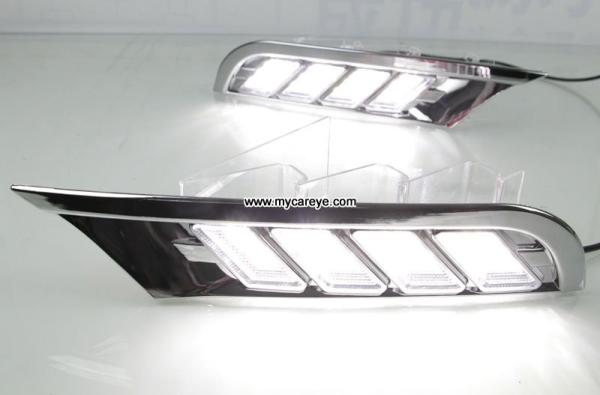 Nissan Kicks Car LED DRL daytime running lights driving daylight