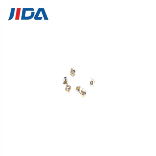 Cold Heading Blue White Zinc Plated Hex Head Cap Bolt M3x5.5mm