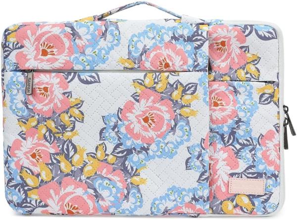 Protective Laptop Sleeve Case Bag,Laptop Cover with Handle and Luggage Strap for iPad 12.9 inch,MacBook Pro Air 13