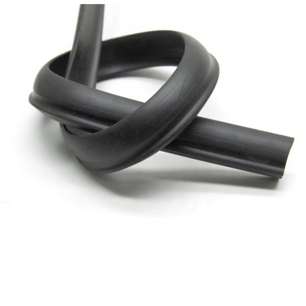 Extrusion Processing TPE Bulb Seals for Wooden Door Slot Groove Black or Other Rubber