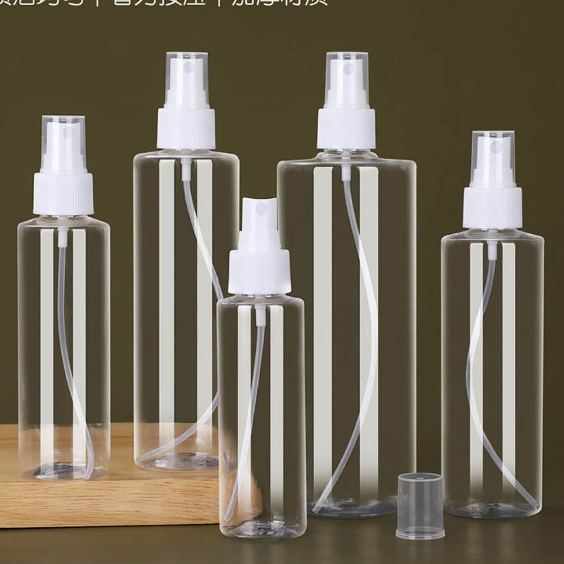 Transparent PET Cosmetic Bottles from 5ml to 1L Neck Standard GCMI GPI Perfect