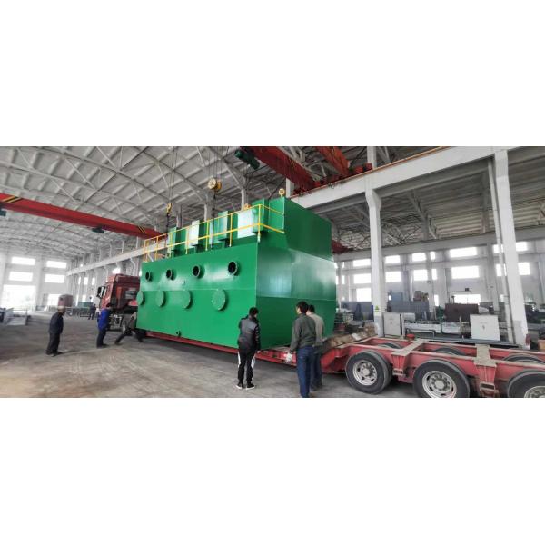 оборудование очистителя воды 20m3/h, зеленое оборудование очистки сточных вод