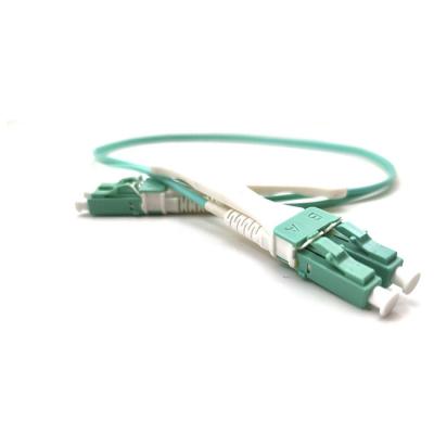 Duplex 3.0mm 2.0mm  PVC LSZH LC PC Multimode  OM3  Polarity Switchable Uniboot