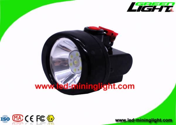 2.8Ah Durable  Miners Cap Lamps Cordless With Overcharge / Over - Discharge Resistant