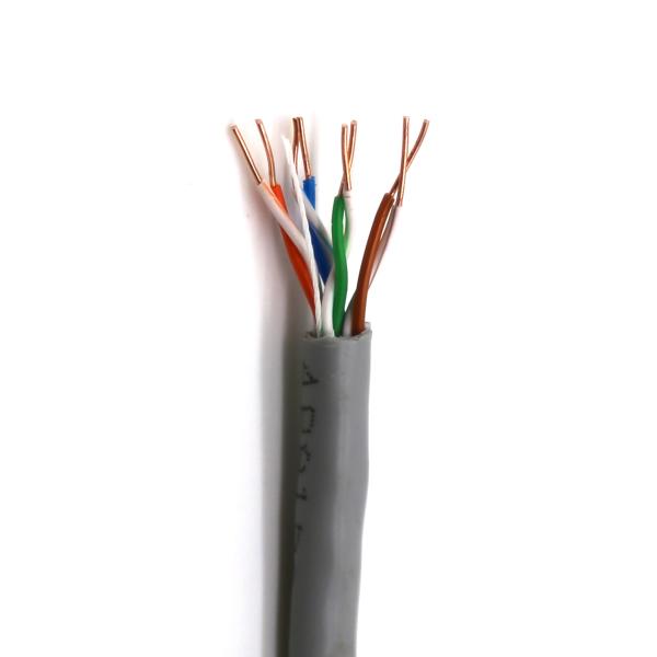 4-pair 24AWG solid copper, Fluke Test pass, HDPE/PVC/LSZH jacket cat5e network cable