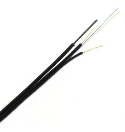 На открытом воздухе воздушное Ftth 24 поддерживать волокна оптического кабеля 12 ядров само-
