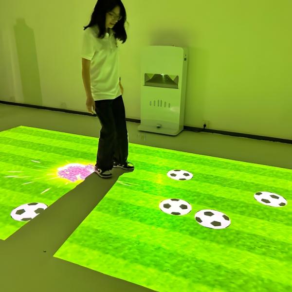 Interactive Floor Projection Machine for Schools and Kids