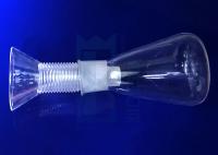 Reactor resistente del plato de la cultura del tanque 1100℃ de la limpieza del vidrio de cuarzo del ácido y del álcali
